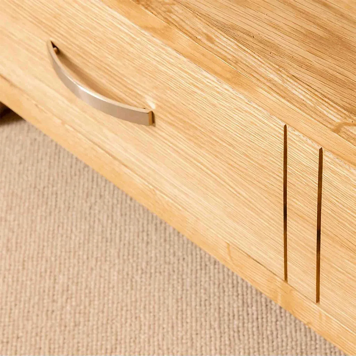 London Oak Corner TV Unit Fully Assembled Roseland Home-Furniture Kingdom